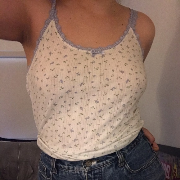 Tops - Mini Floral Tank